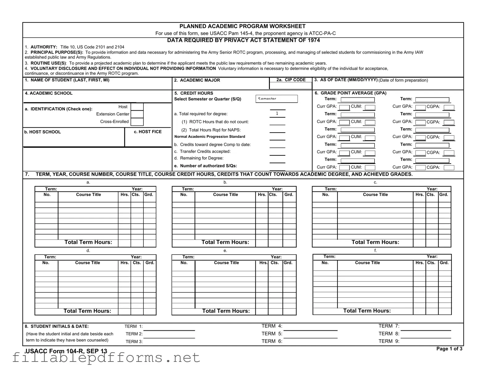 104 R PDF Template