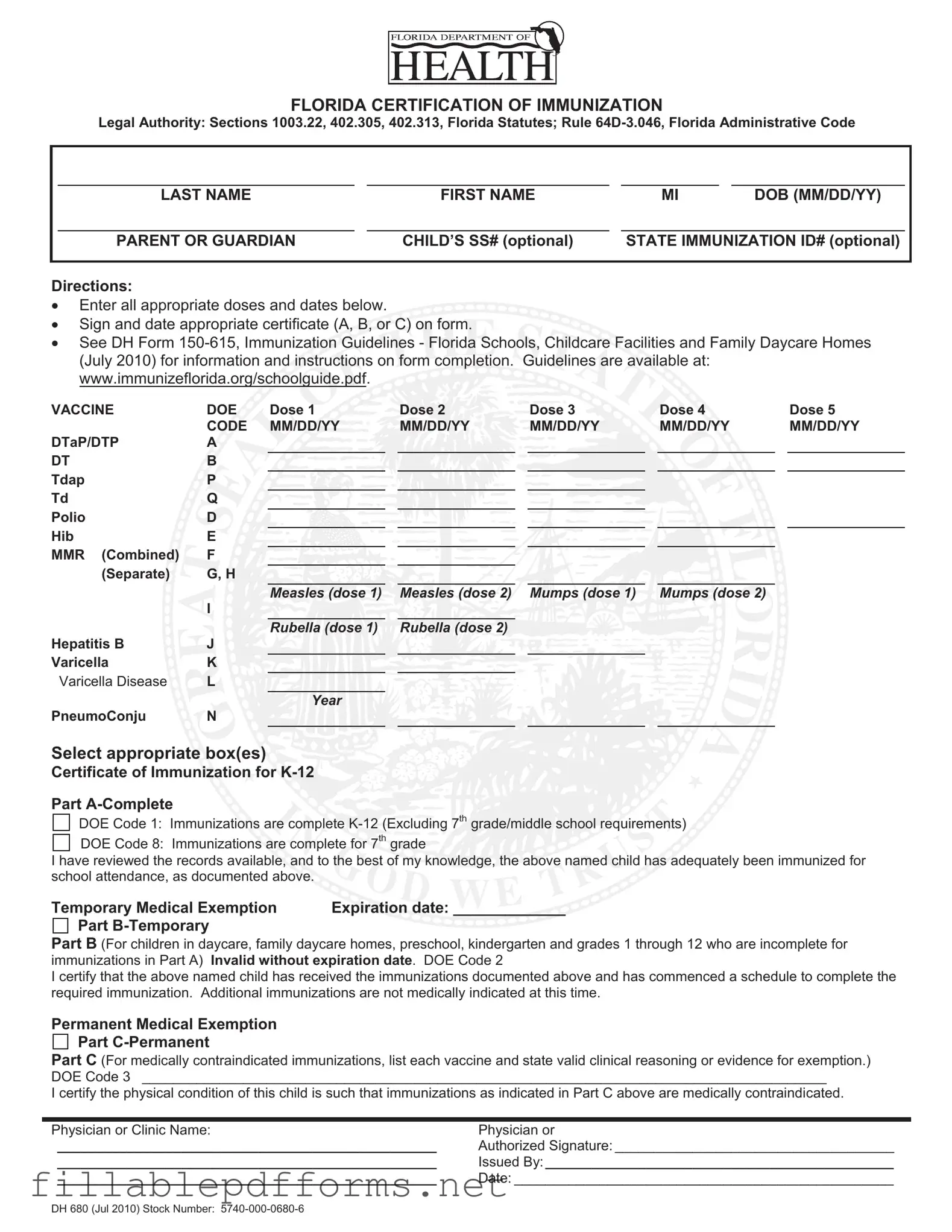 680 PDF Template