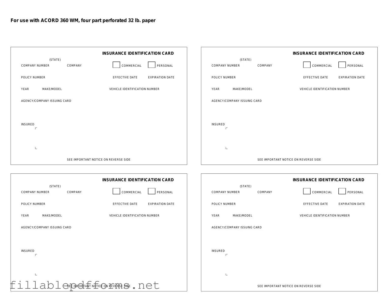 Acord 50 WM PDF Template