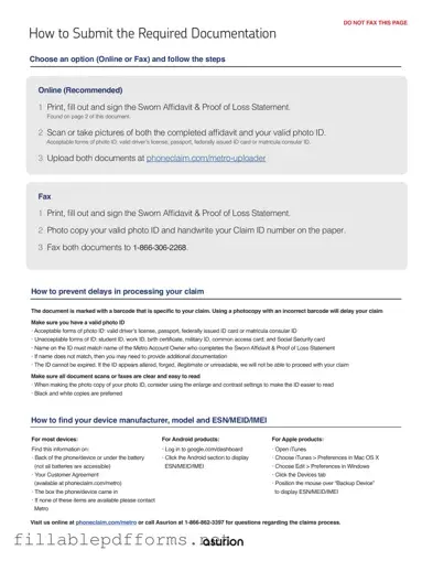 Asurion F-017-08 MEN PDF Template